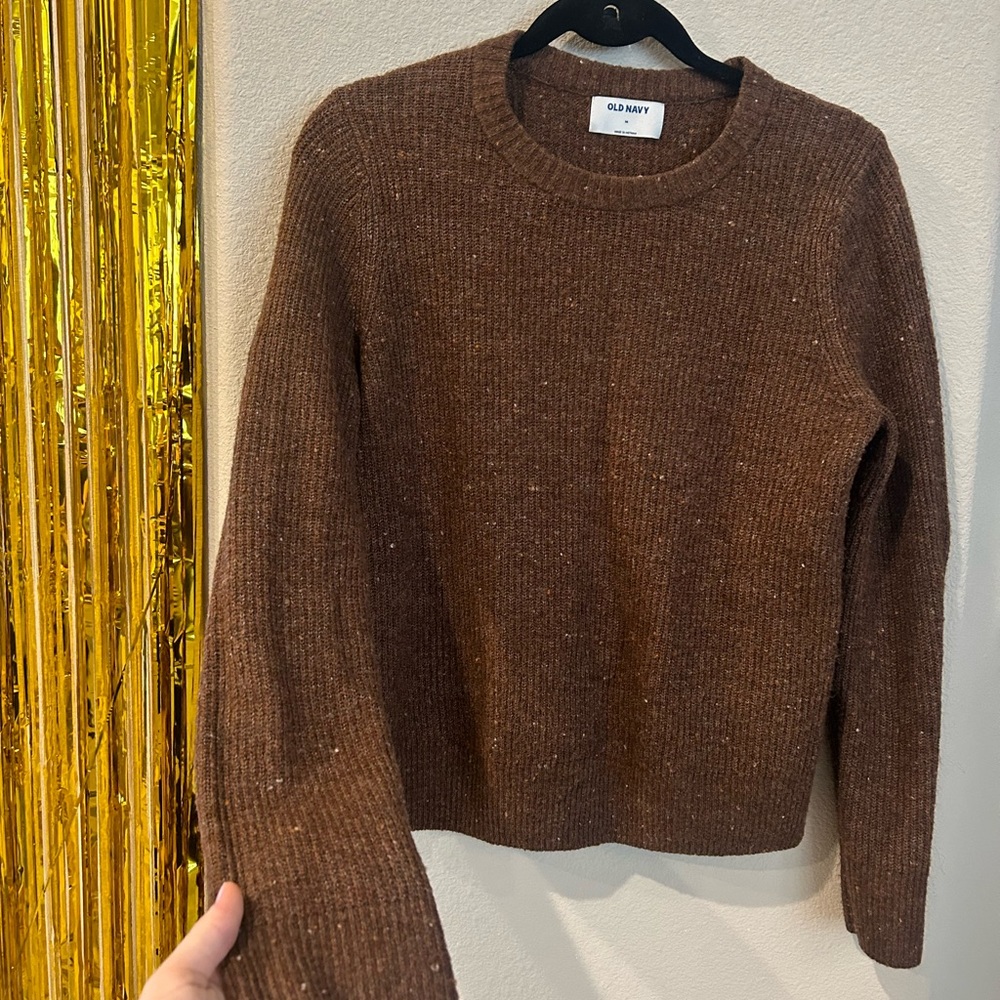 Speckled Brown Old Navy Sweater - Picture 1 of 3